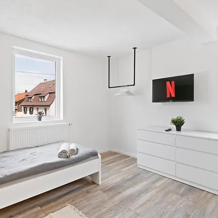 Apartmenthaus Zentrum Kitchen,wifi,smart Tv *** * Nuertingen