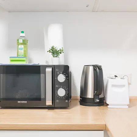 Appartement Moderne Monteurwohnungen In Zentrum Kitchen, Wifi, Smart Tv