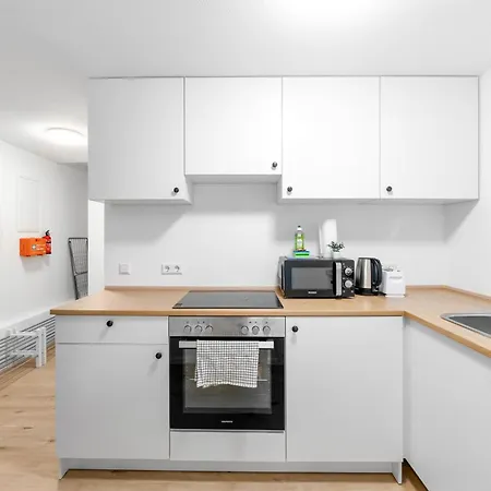 Appartement Moderne Monteurwohnungen In Zentrum Kitchen, Wifi, Smart Tv *