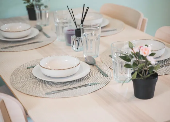 Moderne Monteurwohnungen In Zentrum Kitchen, Wifi, Smart Tv * נורטינגן