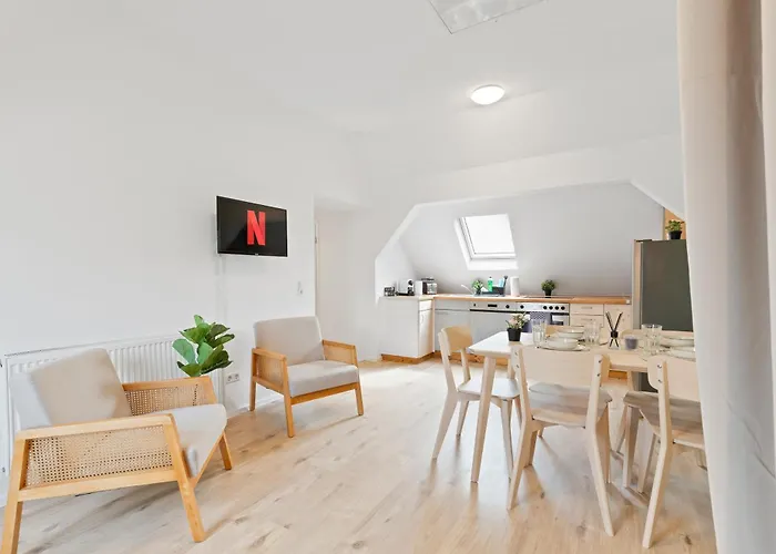 דירה Moderne Monteurwohnungen In Zentrum Kitchen, Wifi, Smart Tv *