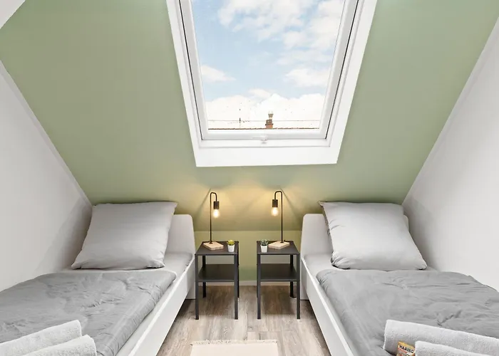 דירה Moderne Monteurwohnungen In Zentrum Kitchen, Wifi, Smart Tv *