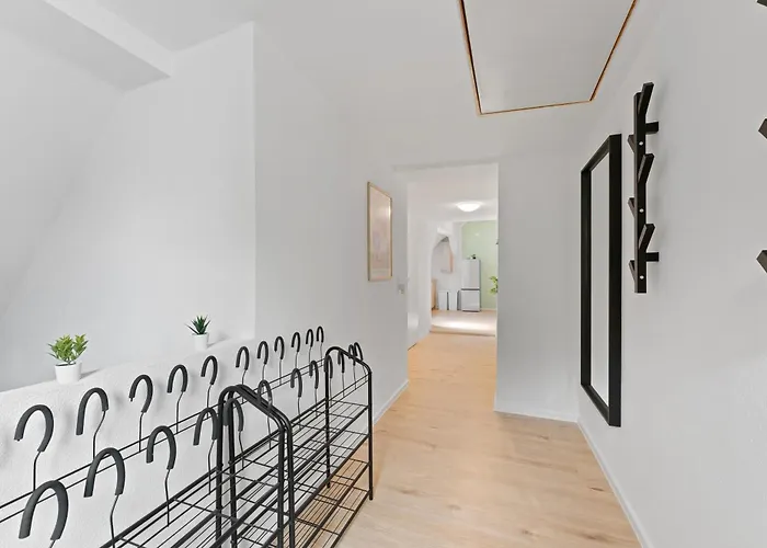 דירה Moderne Monteurwohnungen In Zentrum Kitchen, Wifi, Smart Tv נורטינגן