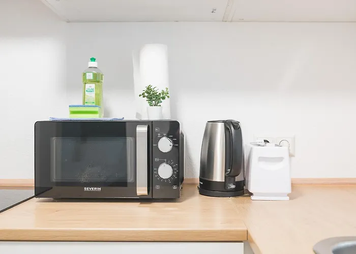 דירה Moderne Monteurwohnungen In Zentrum Kitchen, Wifi, Smart Tv