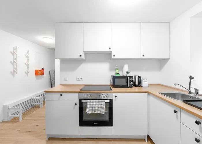 דירה Moderne Monteurwohnungen In Zentrum Kitchen, Wifi, Smart Tv *
